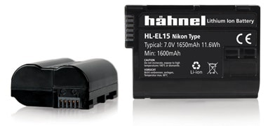סוללה נטענת תואמת ל-EN-EL15 EL15 Battery 72