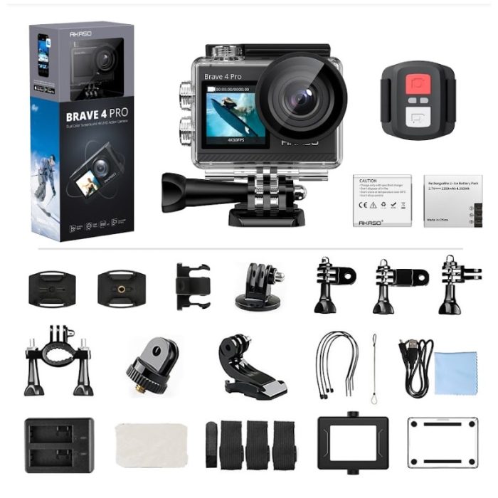 AKASO Brave 4 Pro ACCESSORIES