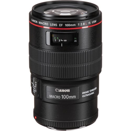 עדשת מאקרו למצלמה CANON 100MM
