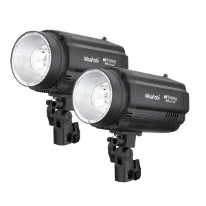 קיט תאורה לסטודיו NICEFOTO KIT502 קיט תאורה לסטודיו NICEFOTO KIT502