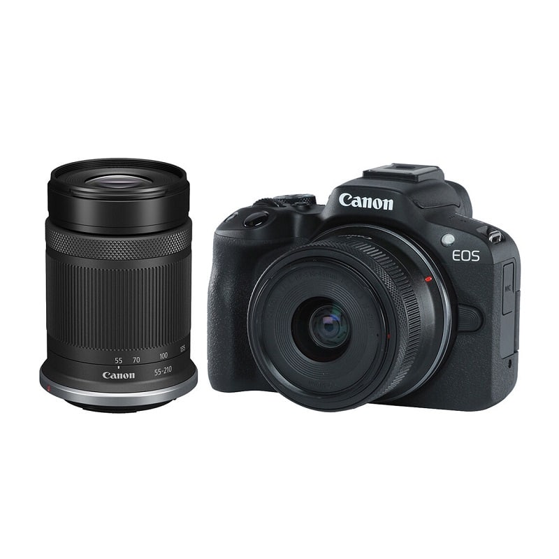 מצלמת CANON EOS R50 עם שתי עדשות