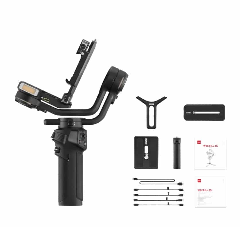 מה באריזה UN WEEBILL 3S GIMBAL