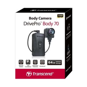 מצלמת גוף לשוטרים TRANSCEND PRO BODY 70 מצלמת גוף לשוטרים TRANSCEND PRO BODY 70