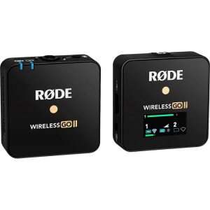 מיקרופון דש אלחוטי לסמארטפון RODE WIRELESS GO II מיקרופון דש אלחוטי לסמארטפון RODE WIRELESS GO II