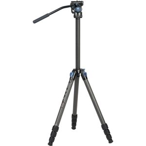 חצובת קרבון SIRUI ST-124 עם ראש וידאו VA-5 חצובת קרבון SIRUI ST-124 עם ראש וידאו VA-5