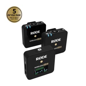 מיקרופון אלחוטי Rode Wireless Go II