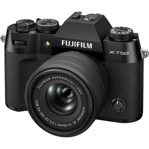 מצלמה ללא מראה FUJIFILM X-T50 עם עדשה 15-45 מ"מ מצלמה ללא מראה FUJIFILM X-T50 עם עדשה 15-45 מ"מ