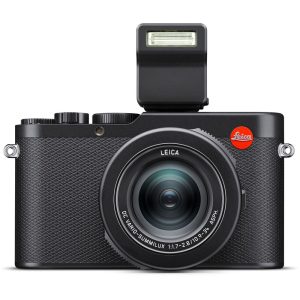 מצלמה דיגיטלית Panasonic Leica D Lux8 עם פלאש חיצוני