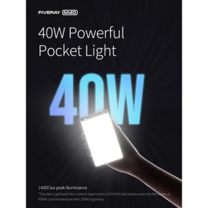 פנס ZHIYUN M40 בעוצמה 40W פנס ZHIYUN M40 בעוצמה 40W