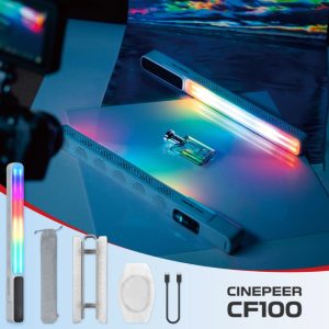 מקל תאורה ZHIYUN CF100 צבעי RGB מקל תאורה ZHIYUN CF100 צבעי RGB