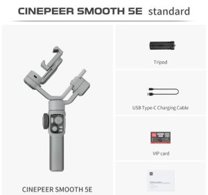 גימבל לסמארטפון ZHIYUN SMOOTH 5E גימבל לסמארטפון ZHIYUN SMOOTH 5E