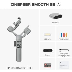 קיט מייצב לסמארטפון ZHIYUN SMOOTH 5E COMBO