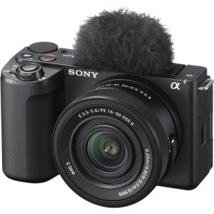 מצלמת SONY ZVE10 II עם עדשה 16-50 מ"מ