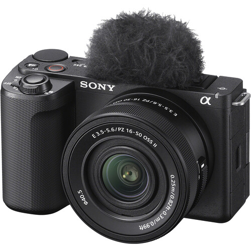 מצלמת SONY ZVE10 II עם עדשה 16-50 מ"מ