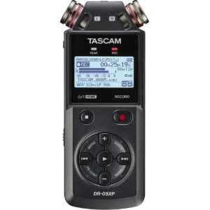 מקליט אודיו דיגיטלי TASCAM DR-05XP