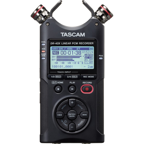 מקליט סאונד נייד TASCAM DR-40X