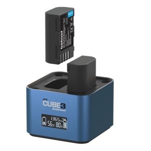 HAHNEL PRO CUBE3 CHARGER FOR PANASONIC BATTERY