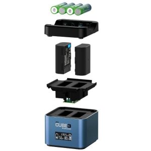 מטען HAHNEL PRO CUBE3 למצלמות PANASONIC מטען HAHNEL PRO CUBE3 למצלמות PANASONIC