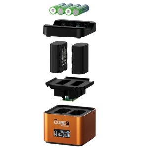 מטען HAHNEL PRO CUBE3 למצלמות SONY מטען HAHNEL PRO CUBE3 למצלמות SONY