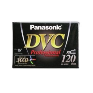קלטת MINI DV PROFESSIONAL PANASONIC 80 דקות