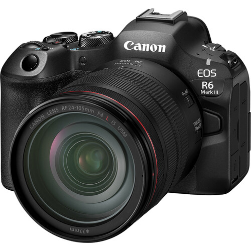 מצלמה CANON R6 MARK 3 עם עדשה