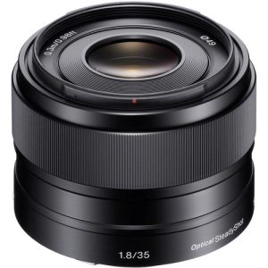עדשה Sony E 35mm f/1.8 OSS למצלמת סוני