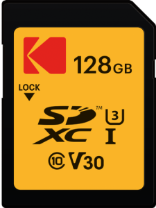 כרטיס זיכרון KODAK 128GB SDXC UHS-I