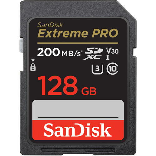 SanDisk Extreme PRO 128GB UHS-I SDXC