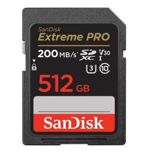 כרטיס זיכרון SanDisk Extreme PRO 512GB UHS-I SDXC
