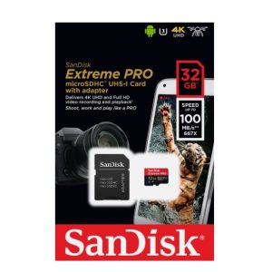 SanDisk Extreme PRO 32GB microSDXC UHS-I SanDisk Extreme PRO 32GB microSDXC UHS-I