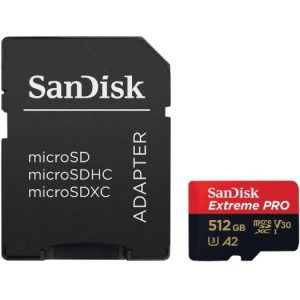 כרטיס זיכרון SanDisk Extreme PRO 512GB microSDXC UHS-I