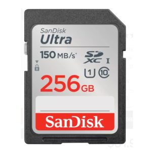 כרטיס זיכרון SanDisk 256GB Ultra UHS-I SDXC