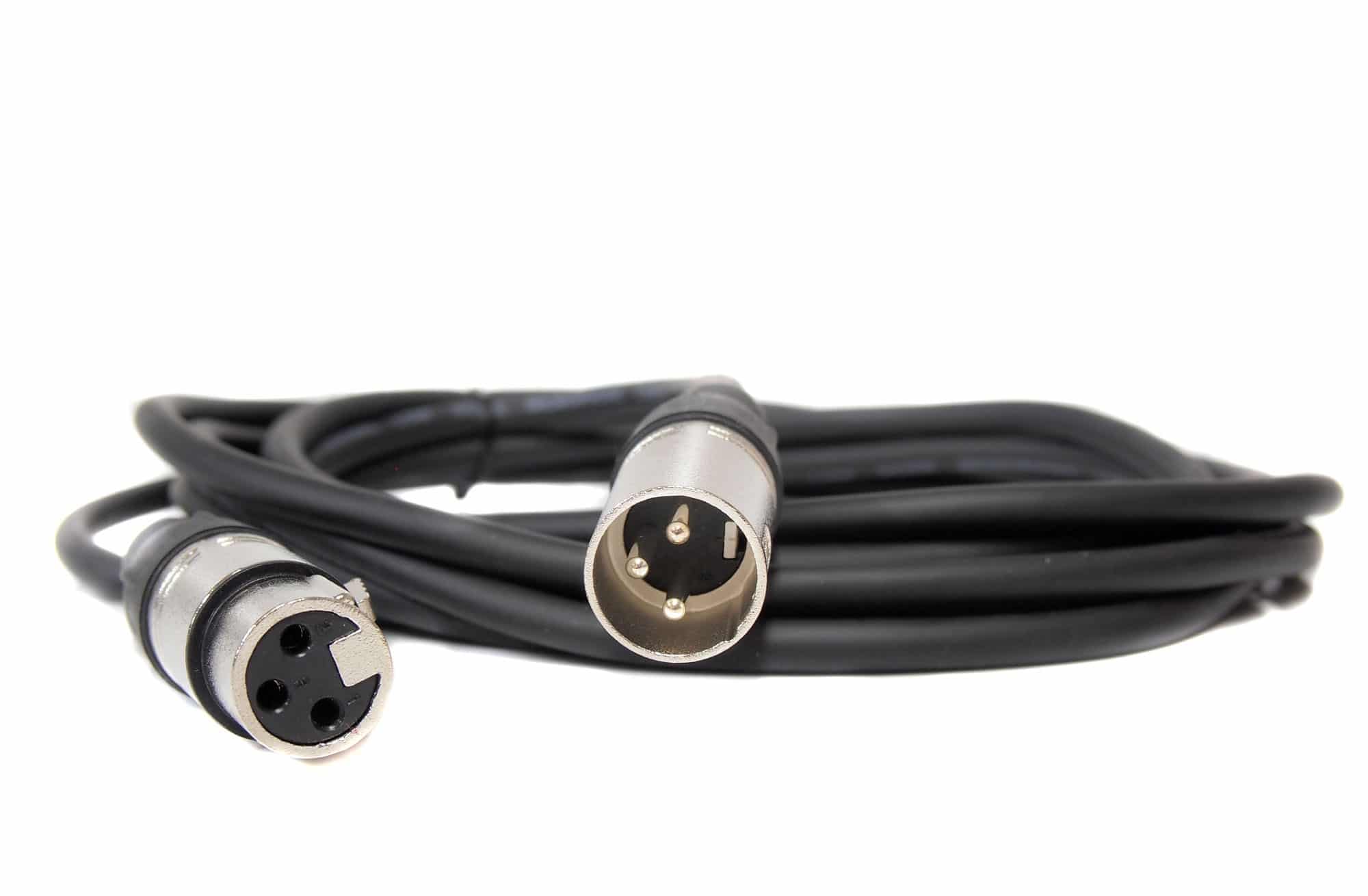 כבל XLR ל- 3.5 מ"מ באורך 5 מ'