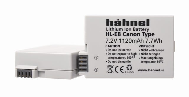 סוללה נטענת חליפית CANON LP-E8