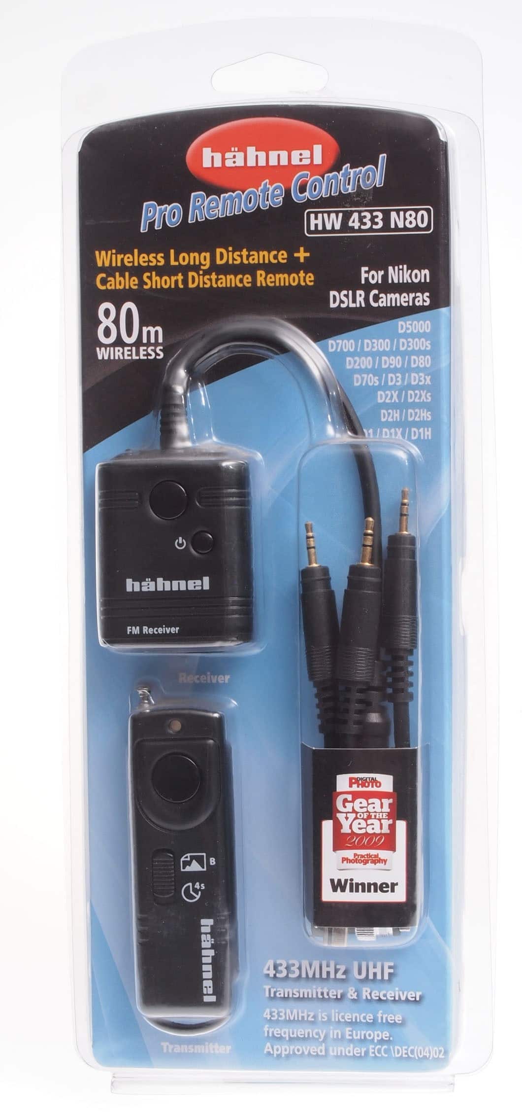 שלט רחוק אלחוטי למצלמות NIKON SLR